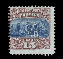 * N°35a - 15c Brun Rouge Et Bleu - Type II - Décentré Sinon TB - Unused Stamps