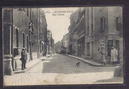 CPA ALLEMAGNE - EUSKIRCHEN - Rue Haute - TB PLAN D'une Petite Rue ANIMATION + MAGASIN - Euskirchen