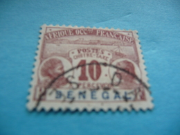 TIMBRE   SENEGAL   TAXE   N  5      COTE  7,20   EUROS   OBLITERE - Timbres-taxe