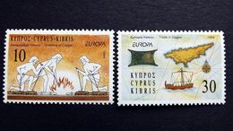Zypern 819/0 **/mnh, EUROPA/CEPT 1994, Entdeckungen Und Erfindungen - Unused Stamps