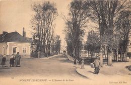 28-NOGENT-LE-ROTROU- L'AVENUE DE LA GARE - Nogent Le Rotrou