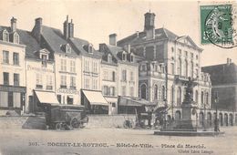 28-NOGENT-LE-ROTROU- HÔTEL DE VILLE PLACE DU MARCHE - Nogent Le Rotrou