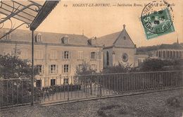 28-NOGENT-LE-ROTROU- INTITUTION RENOU LA COUR DE LA CHAPELLE - Nogent Le Rotrou