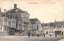 28-NOGENT-LE-ROTROU- PLACE DU MARCHE HÔTEL DE VILLE - Nogent Le Rotrou