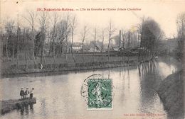 28-NOGENT-LE-ROTROU- L'ILE DE GRANDIN ET L'USINE URBAIN CHEVALLIER - Nogent Le Rotrou