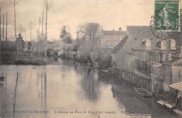 28-NOGENT-LE-ROTROU- L'HUISNE AU PONT DE BOIS CÔTE AMONT - Nogent Le Rotrou