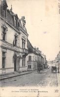 28-NOGENT-LE-ROTROU- CAISSE D'EPARGNE ET LA RUE ST-HILAIRE - Nogent Le Rotrou