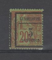 Guadeloupe_ 3c S 20 - Défaut Du Cadre  (1889 ) N °3 - Autres & Non Classés