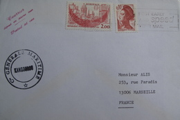 LOT A16 - ✉ - CIE MARITIME GENERALE MARITIME - PAQUEBOT " KANGOUROU " - Schiffspost