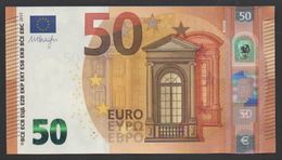 50 EURO FRANCE  UA  U002 A1 FIRST POSITION - DRAGHI   UNC - 50 Euro