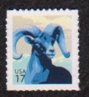 USA, 2007 Scott #4138, Bighorn Sheep, SA Single, 17c,  MNH, VF - Unused Stamps