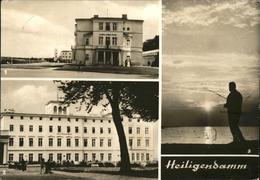 41261648 Heiligendamm Ostseebad Angler Fischer Maxim Gorki Haus Strandcafe Sonne - Heiligendamm