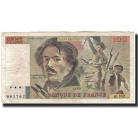 France, 100 Francs, 100 F 1978-1995 ''Delacroix'', 1986, TB, Fayette:69.10 - 100 F 1978-1995 ''Delacroix''