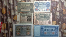 Lot Geldscheine Deutsches Reich - Collections