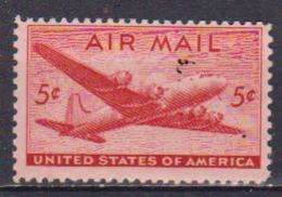 STATI UNITI D'AMERICA  1946 POSTA AEREA  AEREO DC4 UNIF. A32 MNH XF - 2b. 1941-1960 Neufs