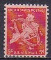 STATI UNITI D'AMERICA  1948 POSTA AEREA FUSIONE DELLE CINQUE CIRCROSCRIZIONI DINEW YORK UNIF. A38 MNH XF - 2b. 1941-1960 Ungebraucht