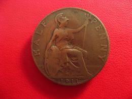 Royaume-Uni - UK - Half Penny 1911  7587 - C. 1/2 Penny
