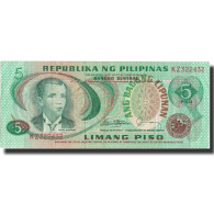 Billet, Philippines, 5 Piso, Undated, Undated, KM:160a, TTB+ - Philippinen