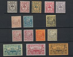 Nouvelle Calédonie No 88 à 104 *  Manque 91,96 - Unused Stamps