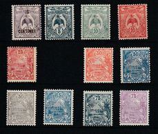 Nouvelle Calédonie No 113 à 124* Manque 118 - Unused Stamps