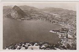 SUISSE,HELVETIA,SWISS,SWITZERLAND,SVIZZERA,SCHWEIZ ,TESSIN,Lago Di Lugano,CARTE PHOTO AERIENNE SCHUPBACH - Lugano