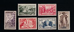Nouvelle Calédonie No 166 à 171* - Unused Stamps