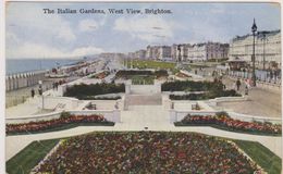 ROYAUME-UNI,ANGLETERRE,ENGLAND,united Kingdom,SUSSEX,BRIGHTON EN 1930,3 Timbres,italian Gardens - Brighton