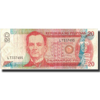 Billet, Philippines, 20 Piso, Undated (1986-94), Undated, KM:170b, TTB - Philippines