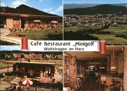 41276888 Wolfshagen Harz Cafe Restaurant "Minigolf" Wolfshagen - Langelsheim