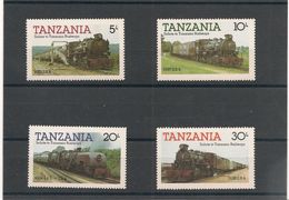 TANZANIE Année 1985 Locomotives Et Trains N°Y/T : 263/66** - Trenes