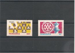 TANZANIE Année 1986 Championnat Du Monde D'échecs N°Y/T : 275/76** - Tanzania (1964-...)