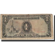 Billet, Philippines, 1 Peso, Undated (1943), Undated, KM:109a, TB+ - Philippinen