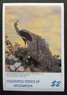 Micronesia Japanese Painting Peacock 2005 Birds Bird (miniature Sheet) MNH  *imperf - Micronesia