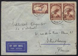 CONGO BELGE - STANLEYVILLE / 1937 LETTRE AVION POUR LA FRANCE (ref 6854) - Cartas & Documentos