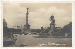 BERLIN - Siegessäule Und Bismarck-Denkmal - 1930 - Tiergarten