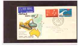 TEM9360   -      SYDNEY  16.3.70   /    FDC  Y.T. 403/403  "  JAPAN EXPO 1970 " - 1970 – Osaka (Japón)