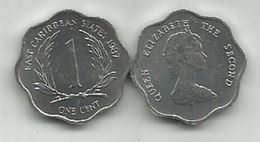East Caribbean States 1 Cents 1987. UNC - Ostkaribischer Staaten
