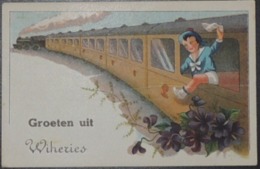 Whiéries Carte Fantaisie Train - Dour