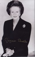 Royaume Uni Great Britain Grande Bretagne Autographe Signature Margaret Thatcher Femme Politique Baronne Conservateur - Other & Unclassified