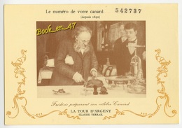 {38214} 75 Paris La Tour D' Argent , Frédéric Préparant Son Célèbre Canard ; Canard N° 542737 - Restaurants