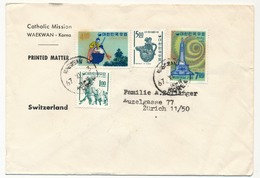 Enveloppe - Catholic Mission - WAEKWAN - COREE - Affranchissement Composé 1973 - Korea, South