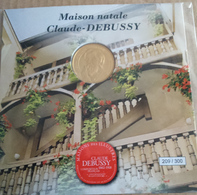 JETON TOURISTIQUE ENCART N°209/300 - MAISON NATALE CLAUDE DEBUSSY - 2014