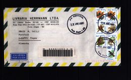 Brazil 1996 Interesting Airmail Letter - Cartas & Documentos