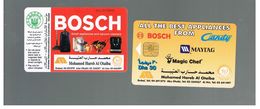 EMIRATI ARABI UNITI (UNITED ARAB EMIRATES) -1996 BOSCH - CANDY  - USED - RIF.  10433 - Publicité