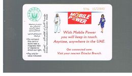 EMIRATI ARABI UNITI (UNITED ARAB EMIRATES)  -1997 MOBILE POWER - USED - RIF.  10440 - Emirati Arabi Uniti