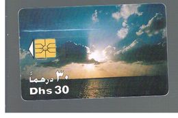 EMIRATI ARABI UNITI (UNITED ARAB EMIRATES)  -1997 SUNRISE OVER SEA - USED - RIF.  10443 - Emirati Arabi Uniti