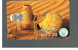 EMIRATI ARABI UNITI (UNITED ARAB EMIRATES)  -1998  EARTHENWARE POTS    - USED - RIF.  10447 - Emirati Arabi Uniti