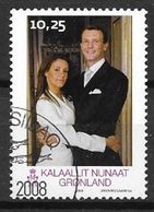 Groënland 2008 N° 490 Oblitéré Mariage Princier - Used Stamps