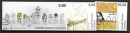 Groënland 2007 N° 468/470 Oblitérés Art Moderne, Chiens De Traineaux - Used Stamps