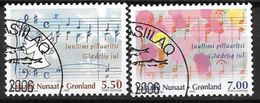 Groënland 2006 N°454/455 Oblitérés Noël - Used Stamps